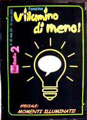 Fumettotec Alessandro Callegati "Calle" - V'illumino di meno Fanzine - Copertina n. 3 2019