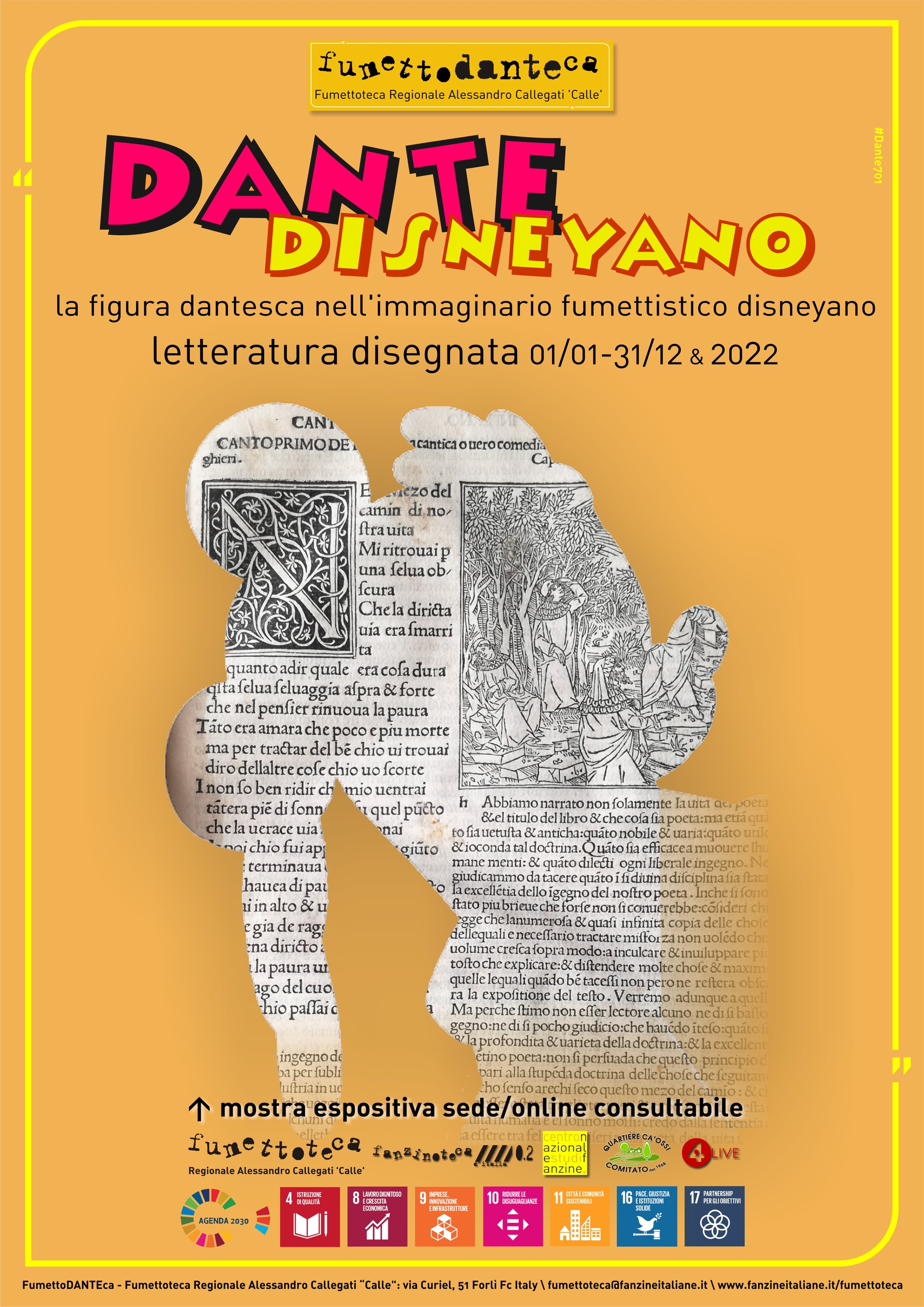 FumettoDANTEca - 'Dante Dineyano' - Gennaio/Dicembre 2022