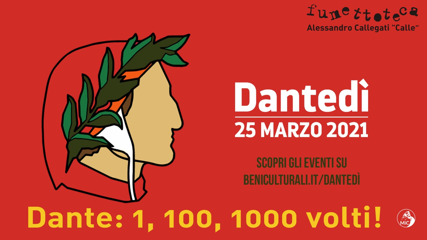Fumettoteca Regionale Alessandro Callegati "Calle" - DanteDì Di Fumetto - 25/31 Marzo 2021