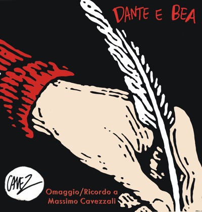 Dante e Bea di Massimo Cavezzali è un Omaggio/Ricordo all'autore dalla FumettoDANTEca International