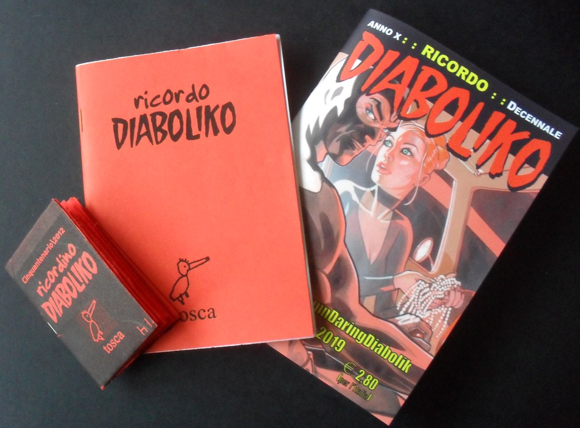 Fumettoteca Alessandro Callegati "Calle" - Ricordo Diaboliko Decennale - Dicembre 2019