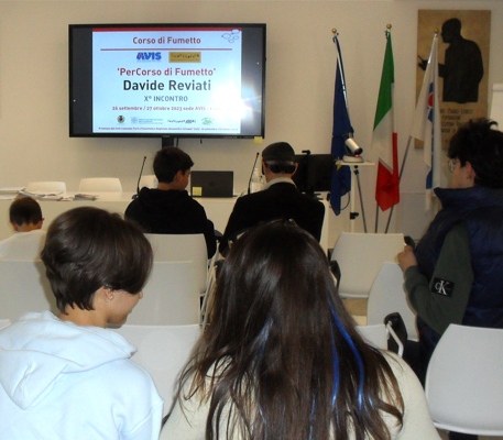Fumettoteca Regionale Alessandro Callegati 'Calle' - PerCorso di Fumetto - X Incontro Davide Reviati - AVIS Forlì 2023