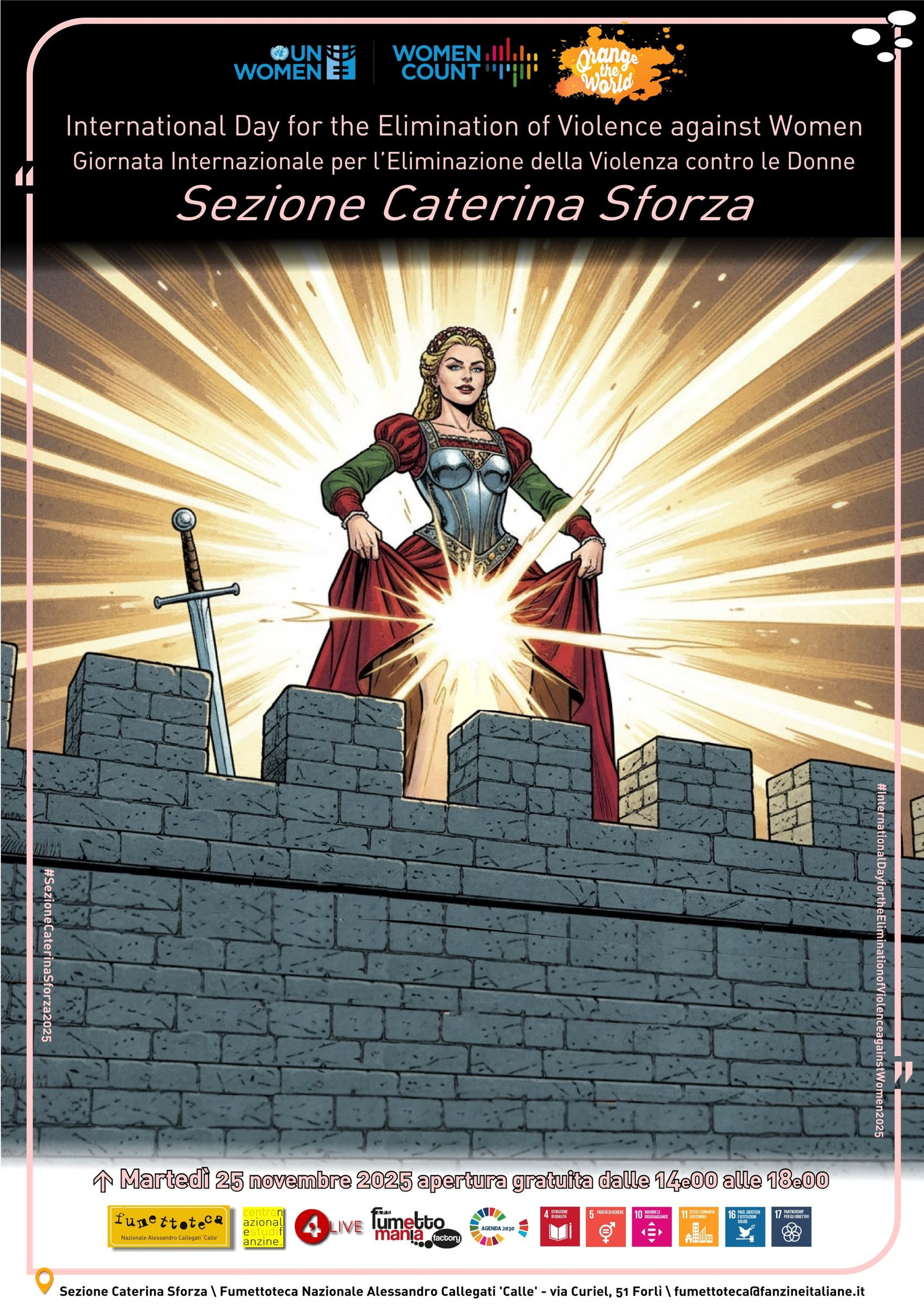 Fumettoteca Nazionale Alessandro Callegati 'Calle' - Sezione Caterina Sforza