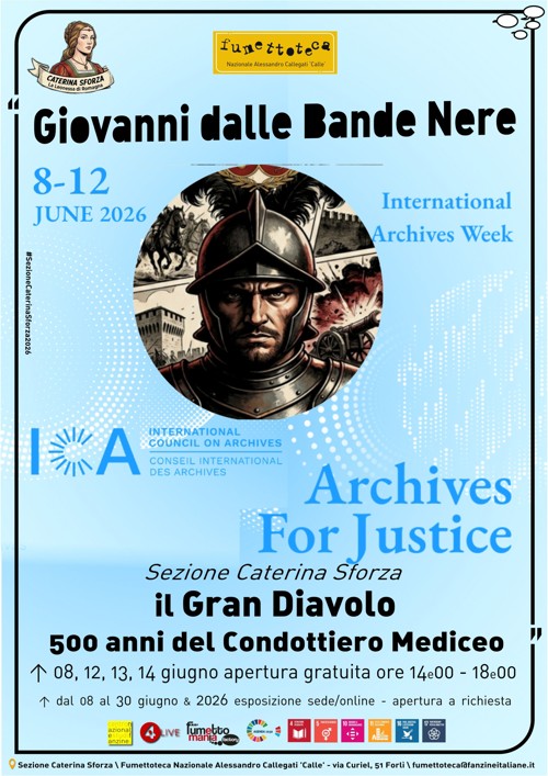 Fumettoteca Nazionale Alessandro Callegati 'Calle' - Giovanni dalle Bande Nere 2026