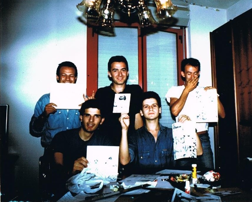 FANTACALLE Redazione 1989 - Marco Mura - Marco Verni - CALLE - Moreno Roncucci - Verna Fabio