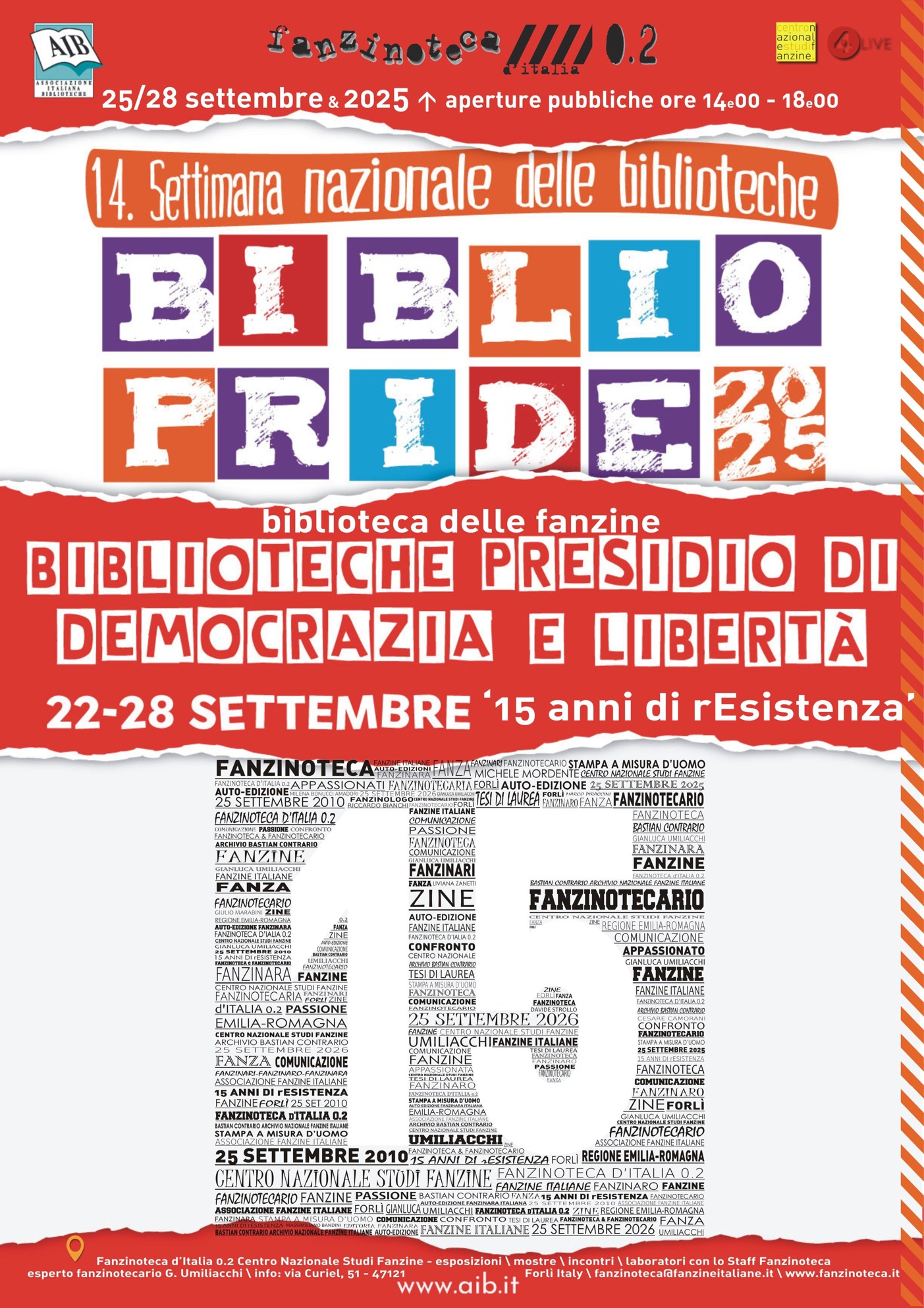 Fanzinoteca d'Italia 0.2 15 Anniversario - Fanzine Italiane Ass. Culturale di Volontariato