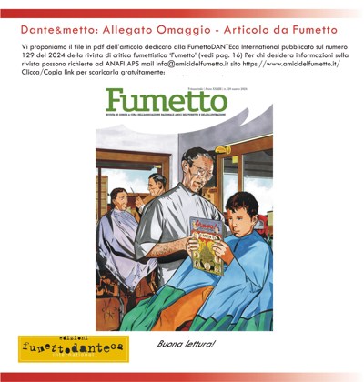 FumettoDANTEca International - Dant&metto n. 8  2025 Allegato