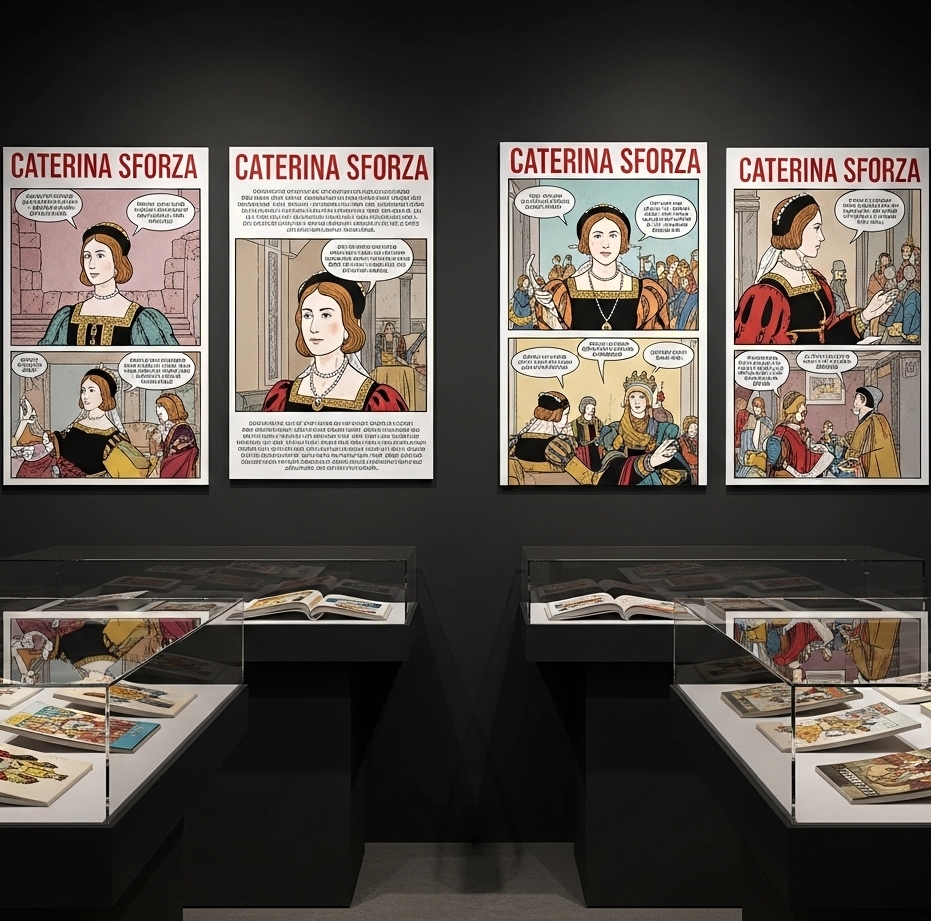 Fumettoteca Nazionale Alessandro Callegati 'Calle' - Sezione Caterina Sforza