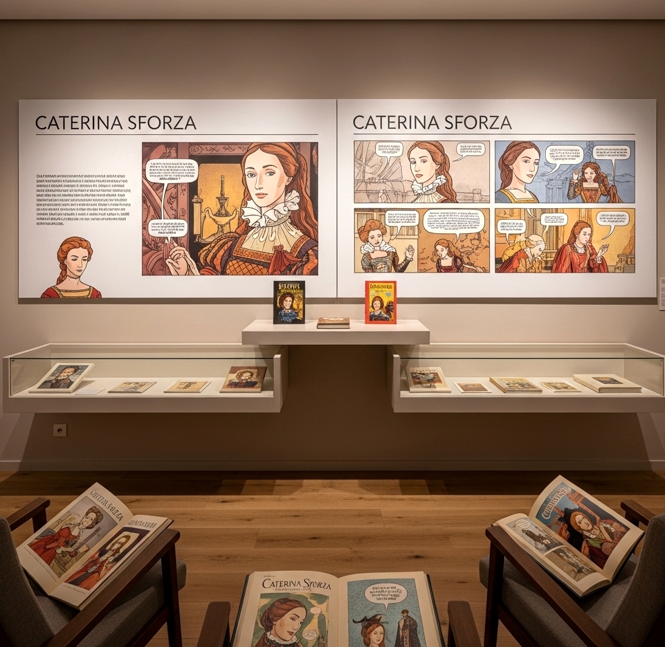 Fumettoteca Nazionale Alessandro Callegati 'Calle' - Sezione Caterina Sforza