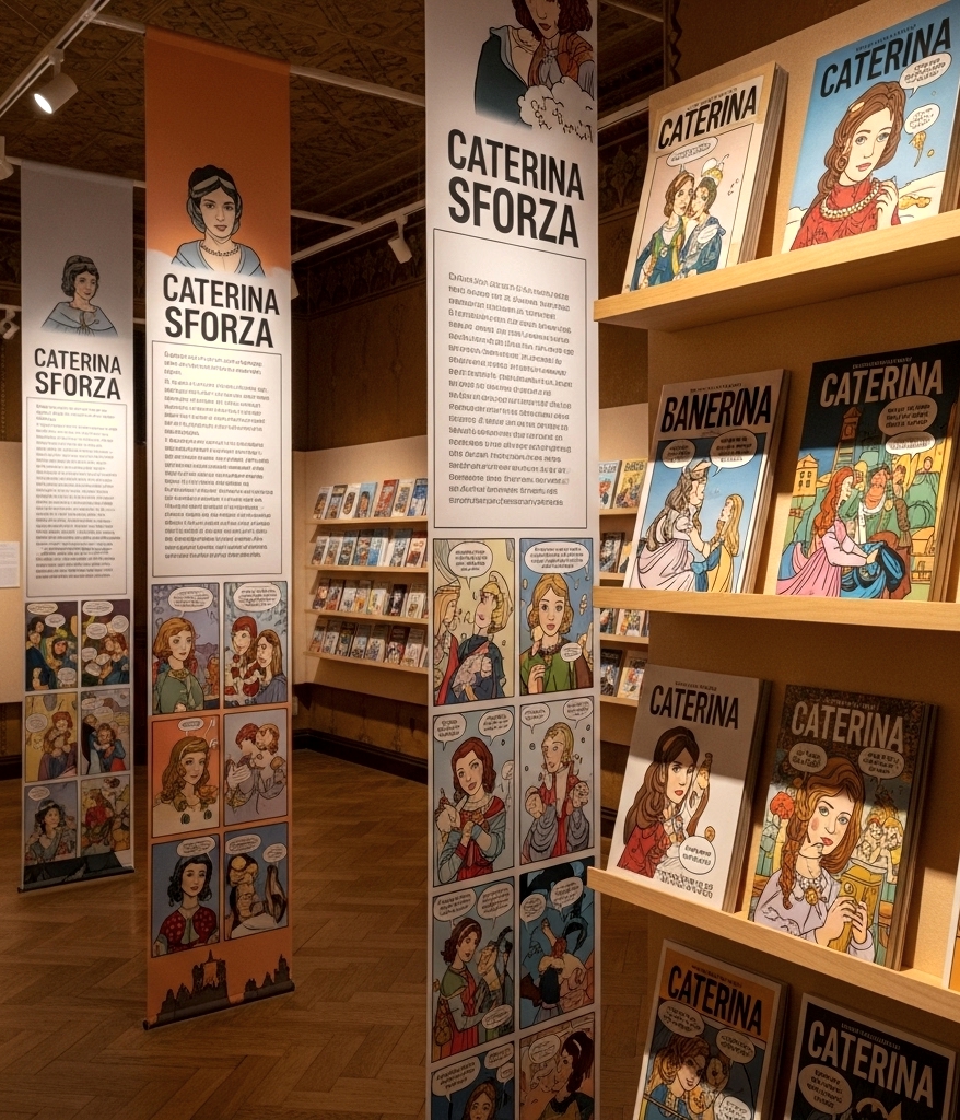Fumettoteca Nazionale Alessandro Callegati 'Calle' - Sezione Caterina Sforza