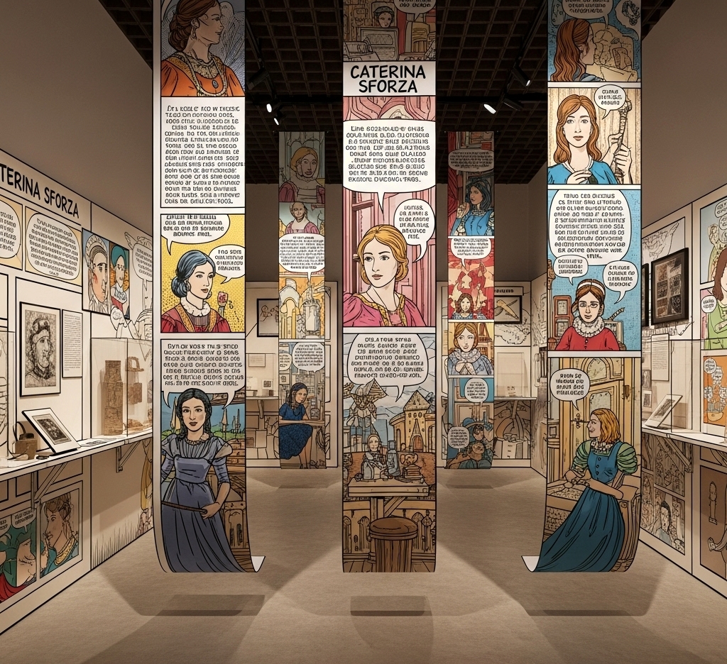 Fumettoteca Nazionale Alessandro Callegati 'Calle' - Sezione Caterina Sforza