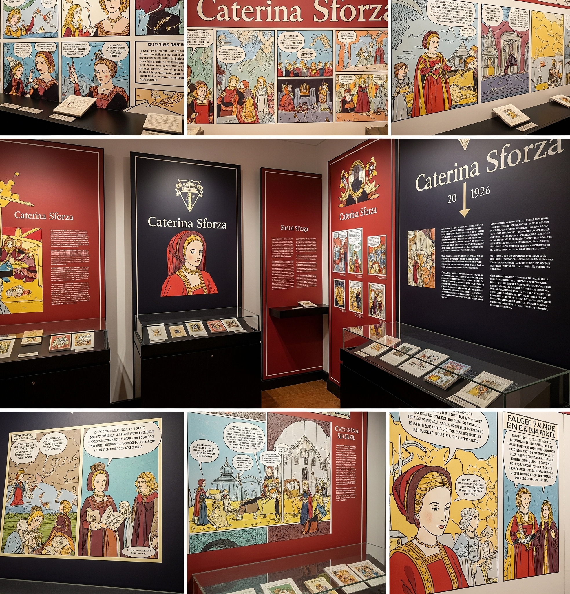 Fumettoteca Nazionale Alessandro Callegati 'Calle' - Sezione Caterina Sforza