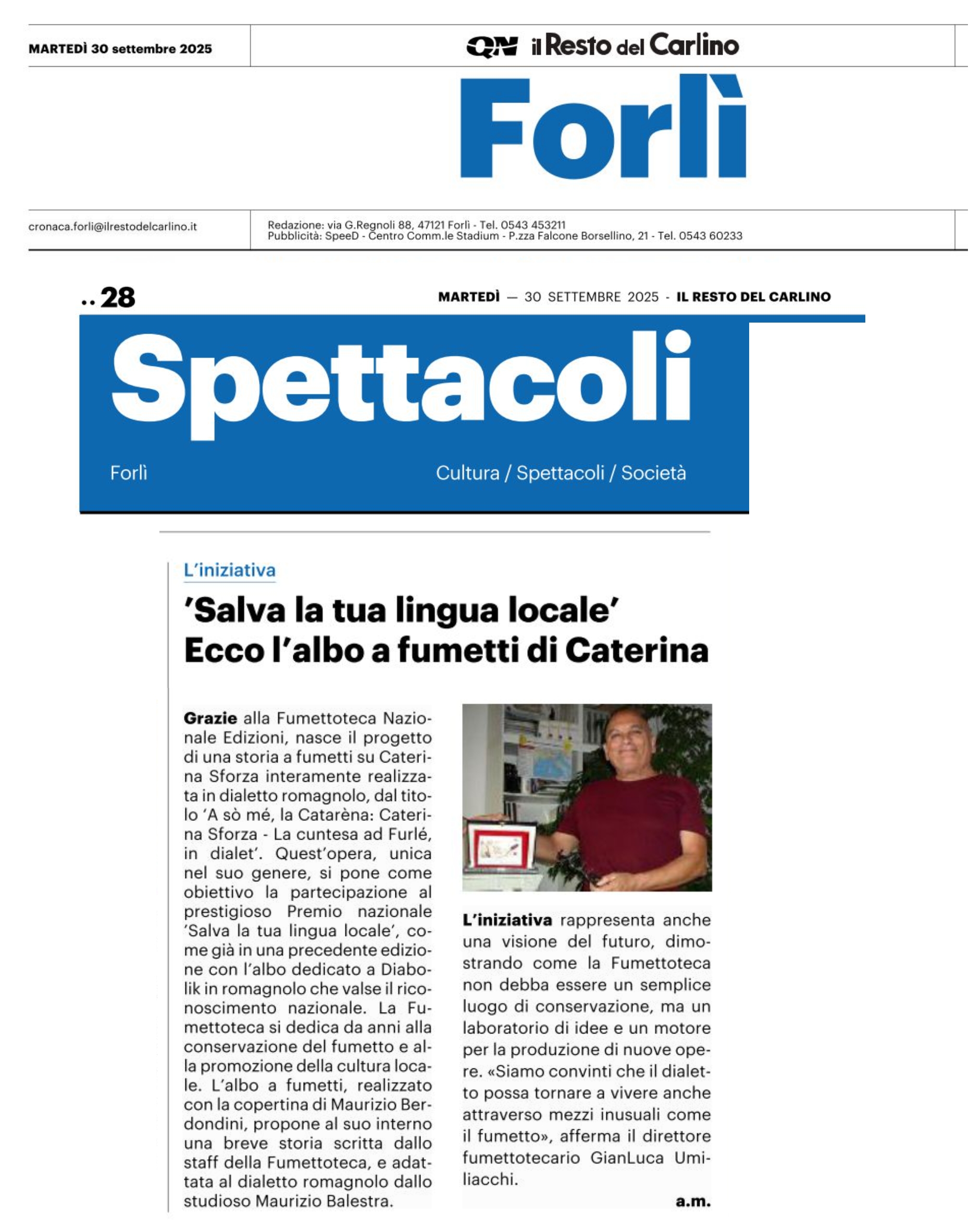 Fumettoteca Nazionale Alessandro Callegati 'Calle' - Sezione Caterina Sforza