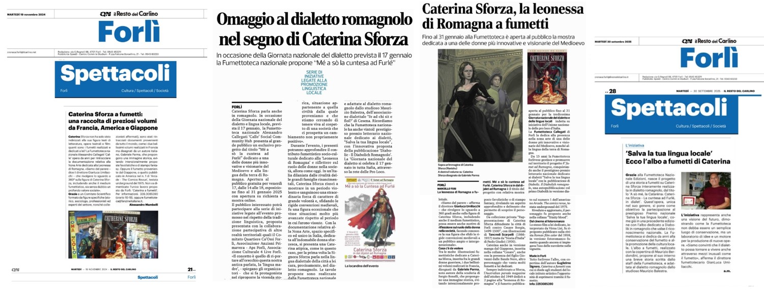 Fumettoteca Nazionale Alessandro Callegati 'Calle' - Sezione Caterina Sforza