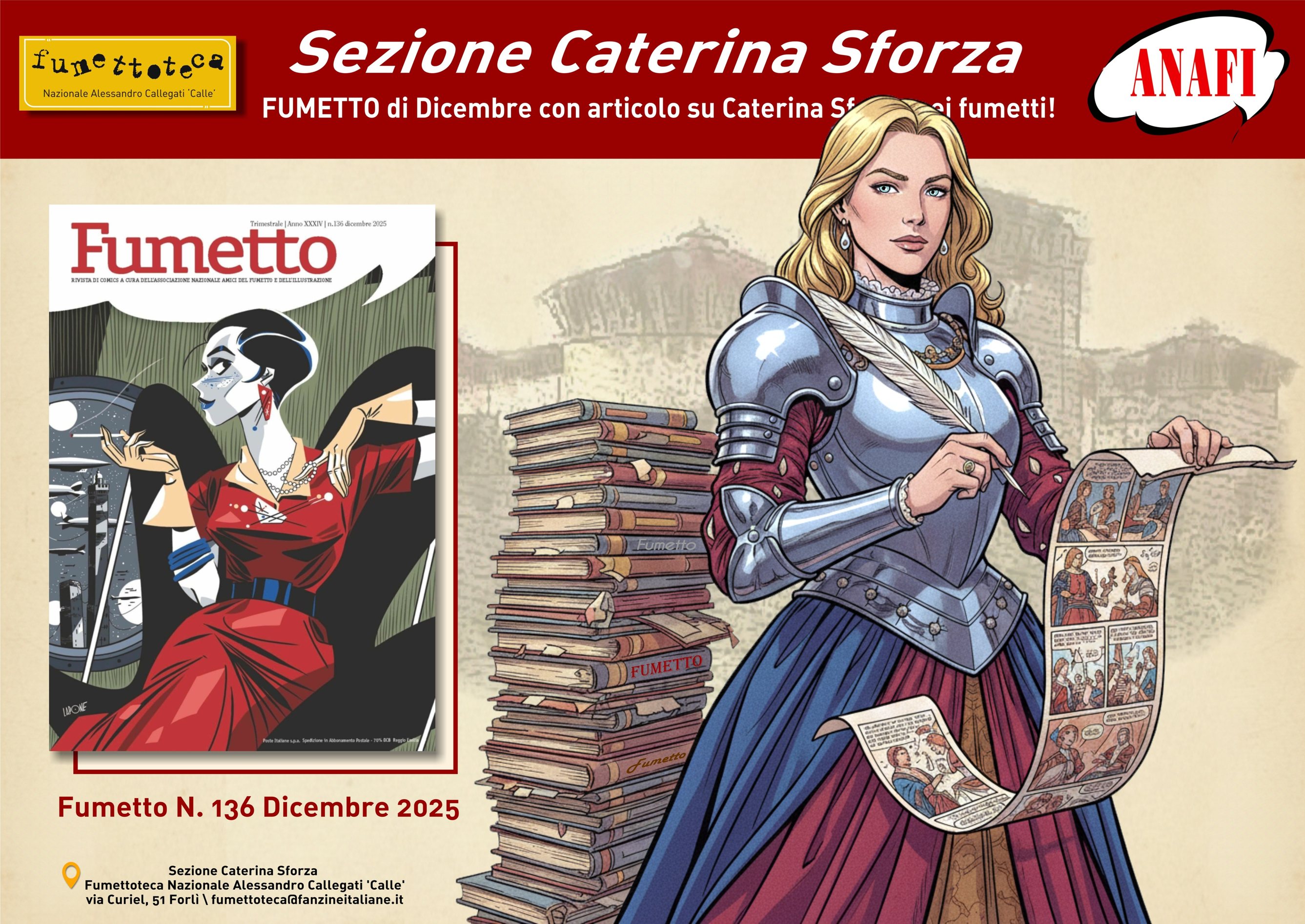 Fumettoteca Nazionale Alessandro Callegati 'Calle' - Sezione Caterina Sforza