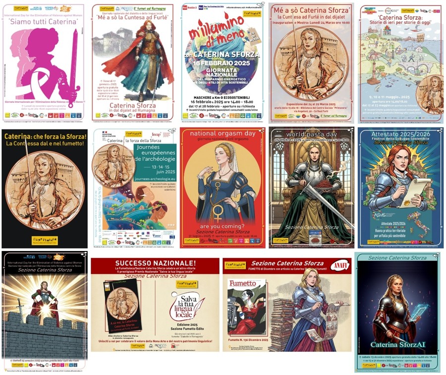 Fumettoteca Nazionale Alessandro Callegati 'Calle' - Sezione Caterina Sforza