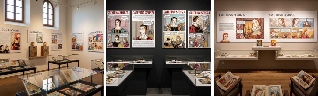 Fumettoteca Nazionale Alessandro Callegati 'Calle' - Sezione Caterina Sforza